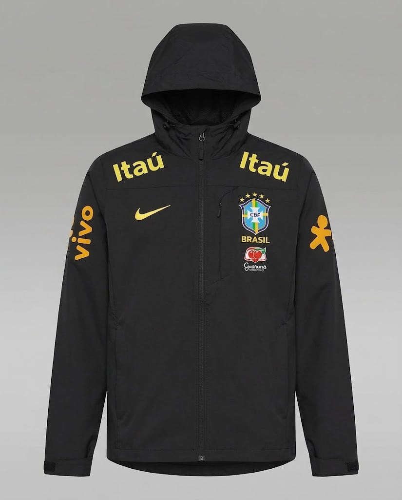 Veste Brazil noire streetwear pour homme et femme