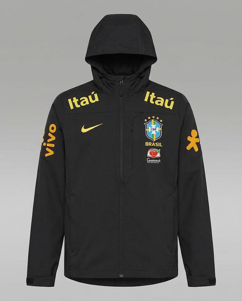 Veste Brazil noire streetwear pour homme et femme